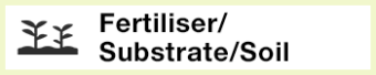 Fertiliser/Substrate/Soil